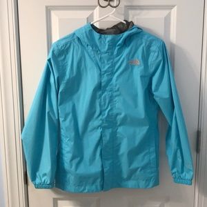 The North Face Girls HyVent rain jacket